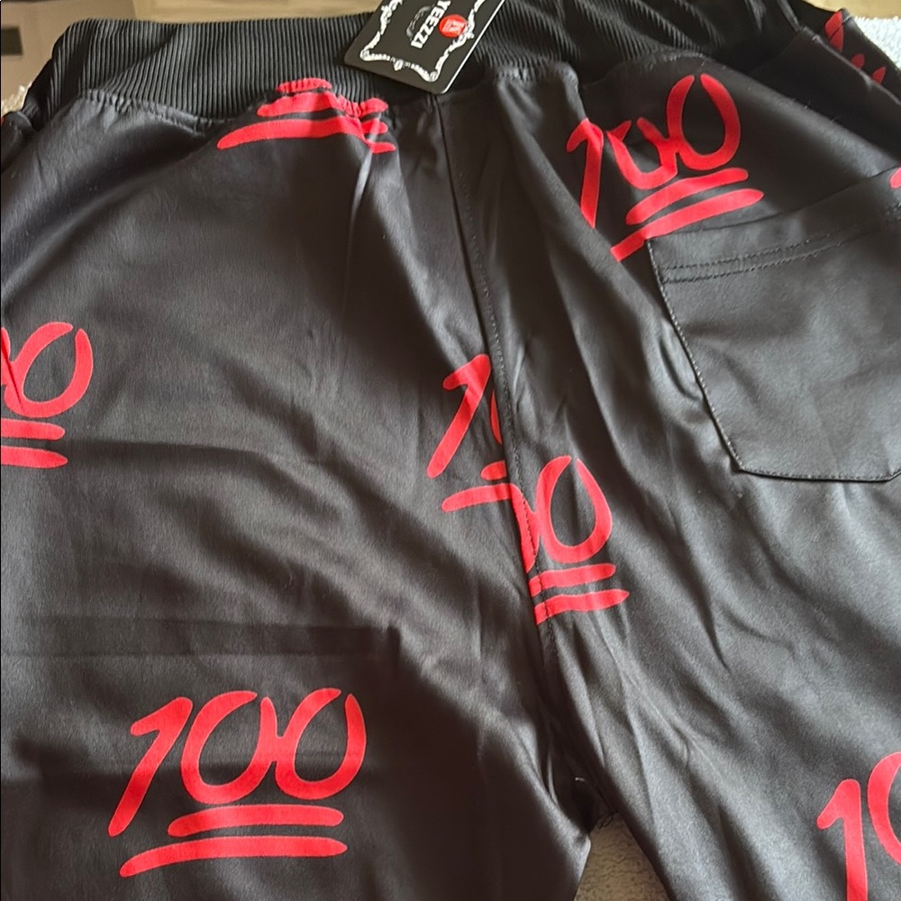 Bold Black And Red Patterned Jacket - image 3